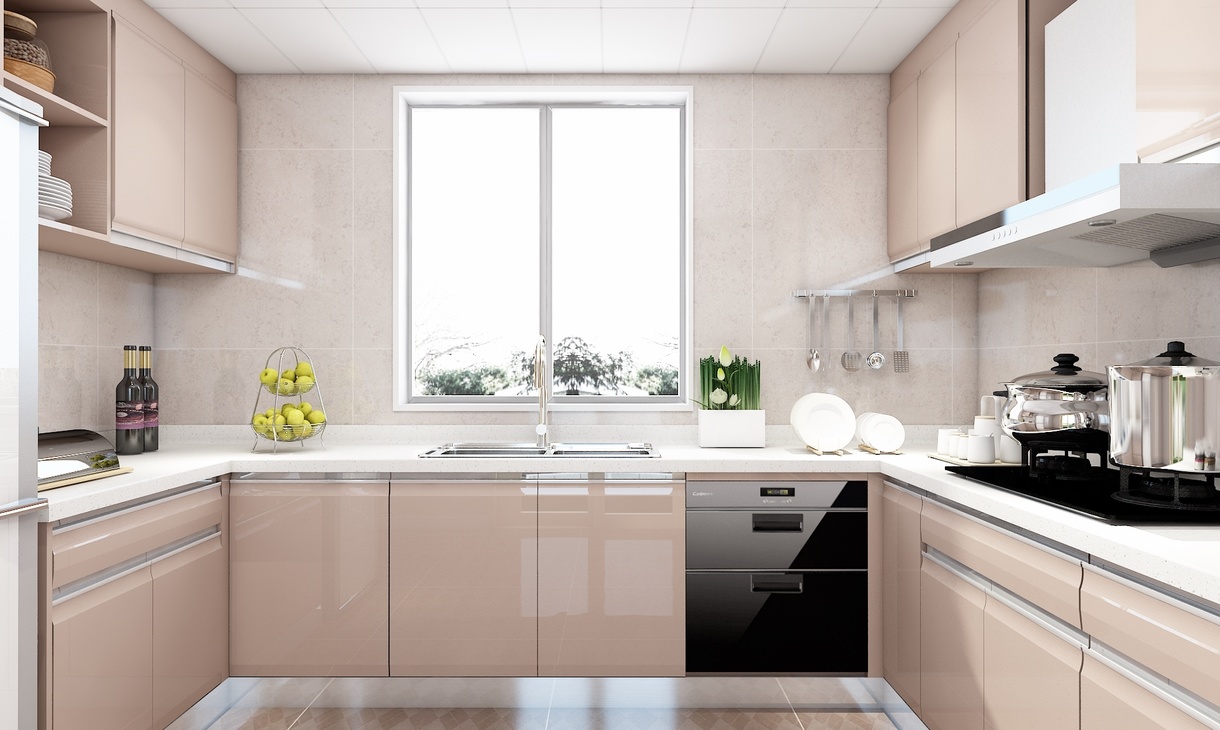 锦绣天伦-卡其亮光-厨房7.26m2