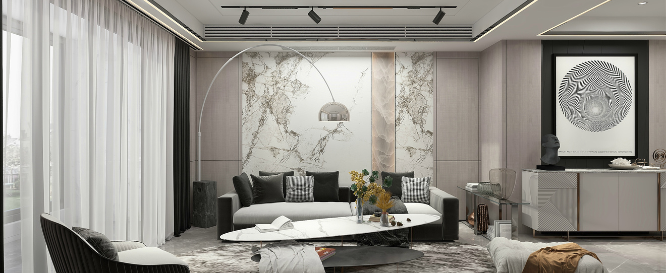 金茂府现代轻奢风格