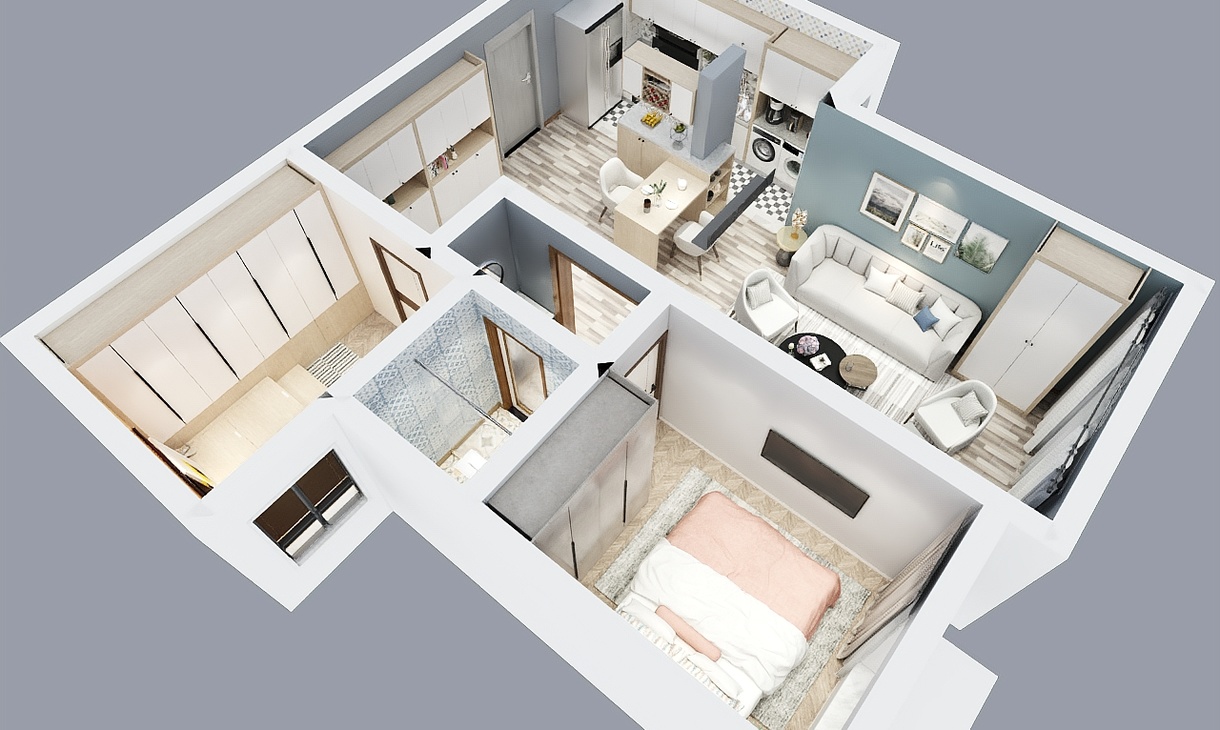 金科北欧小两室